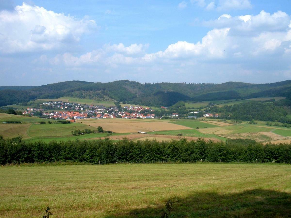 Ferienwohnungen Finke Frankenau Exterior foto