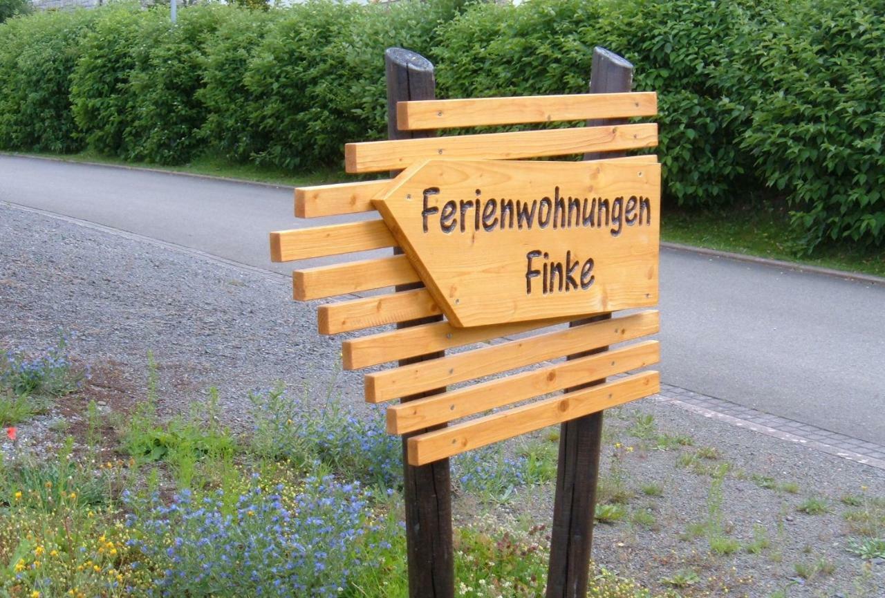 Ferienwohnungen Finke Frankenau Exterior foto
